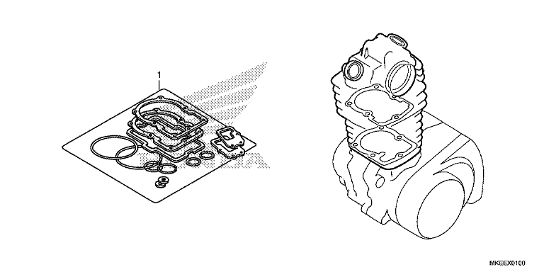 GASKET KIT A