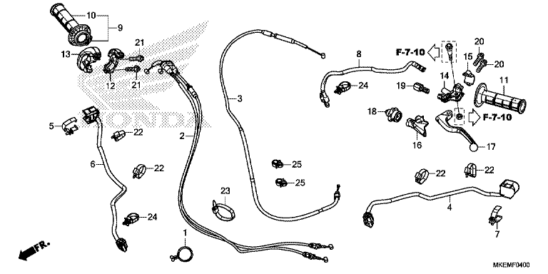 HANDLE LEVER/SWITCH/CABLE