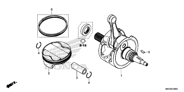 CRANKSHAFT/PISTON