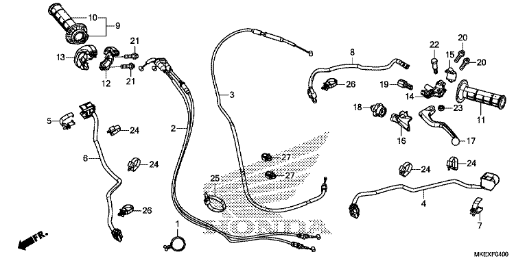 HANDLE LEVER/SWITCH/CABLE