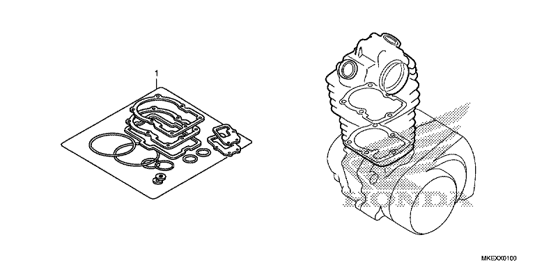 GASKET KIT A