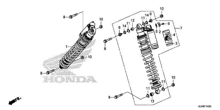 FRONT CUSHION (SXS1000S2R)