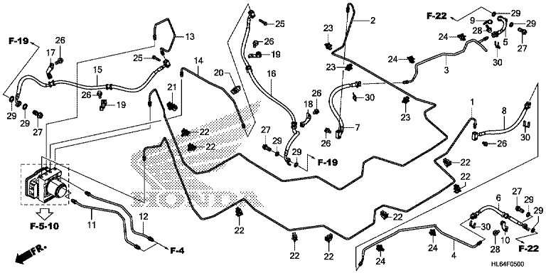 BRAKE PIPE/BRAKE HOSE