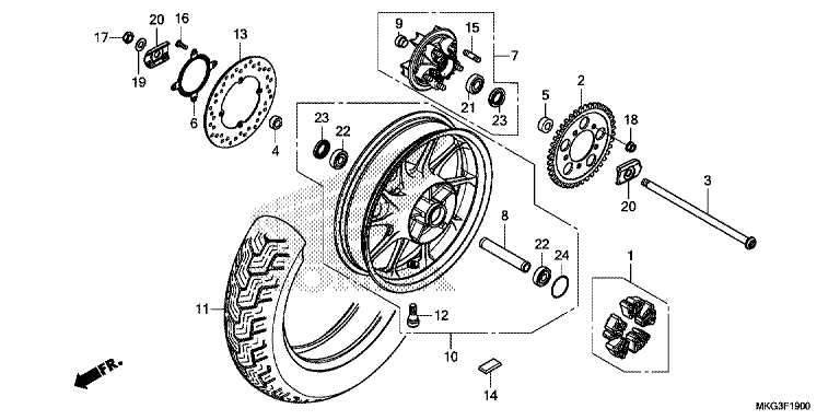 REAR WHEEL