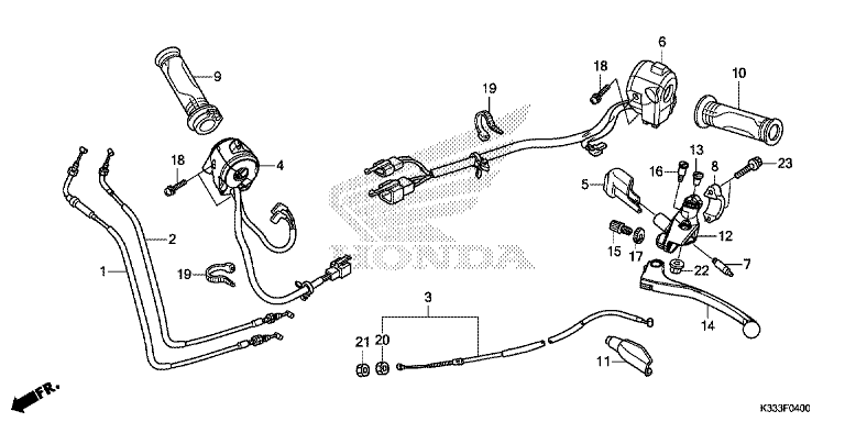 HANDLE LEVER/SWITCH/CABLE