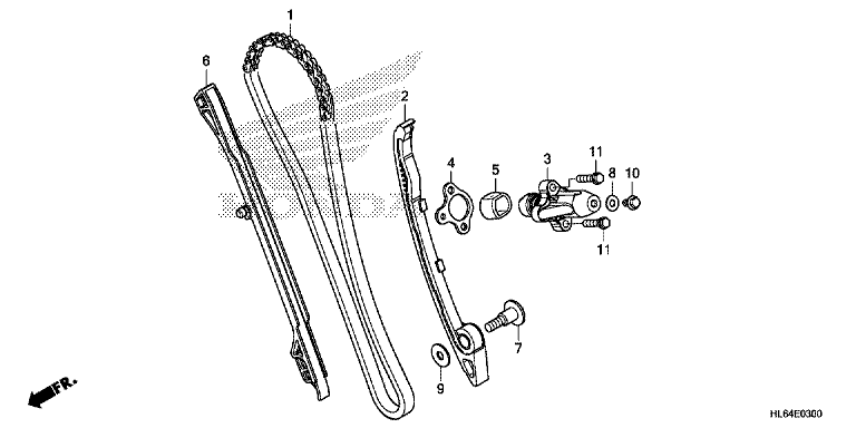 CAM CHAIN/TENSIONER