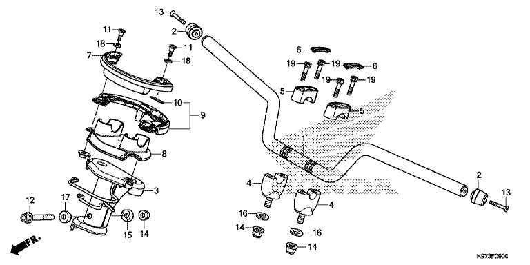 HANDLE PIPE/HANDLE COVER