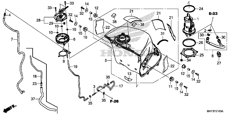 FUEL TANK/FUEL PUMP