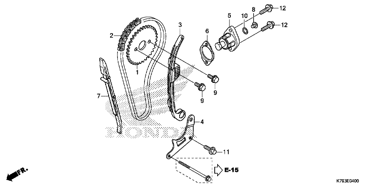 CAM CHAIN/TENSIONER