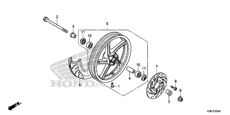 FRONT WHEEL