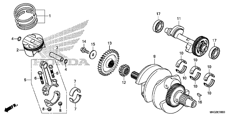 CRANKSHAFT/PISTON