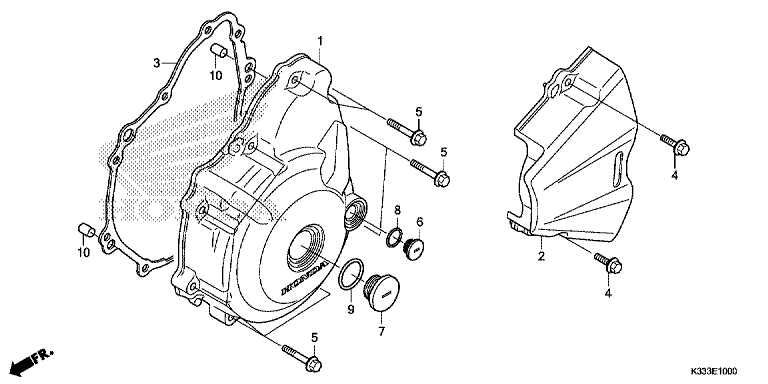 LEFT CRANKCASE COVER