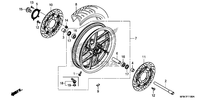 FRONT WHEEL