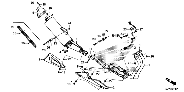 EXHAUST MUFFLER