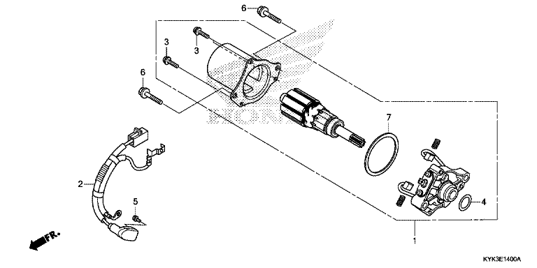 STARTING MOTOR