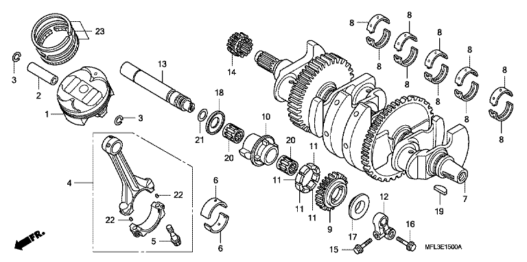 CRANKSHAFT/PISTON