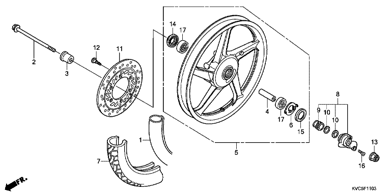 FRONT WHEEL