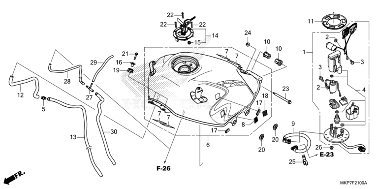 FUEL TANK/FUEL PUMP