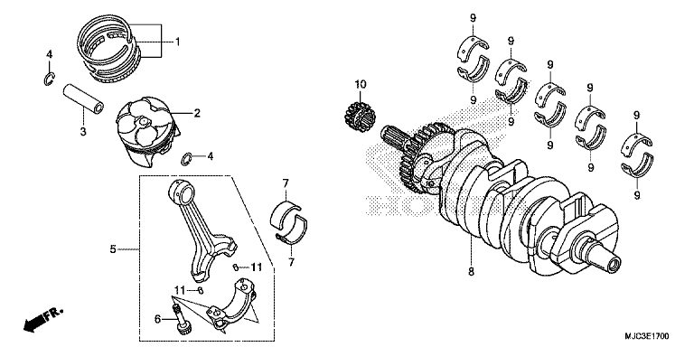 CRANKSHAFT/PISTON