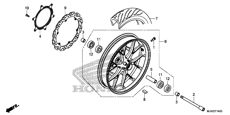 FRONT WHEEL