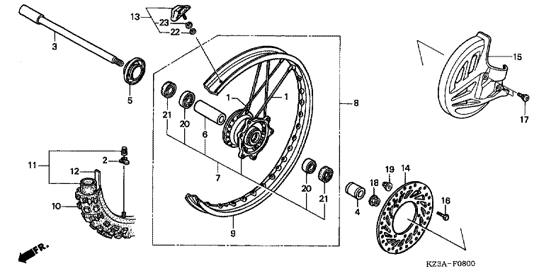 FRONT WHEEL