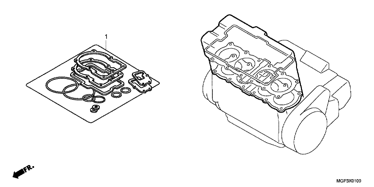 GASKET KIT A