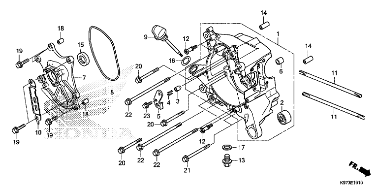 RIGHT CRANKCASE