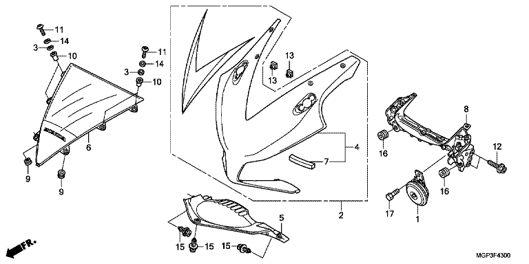 UPPER COWL