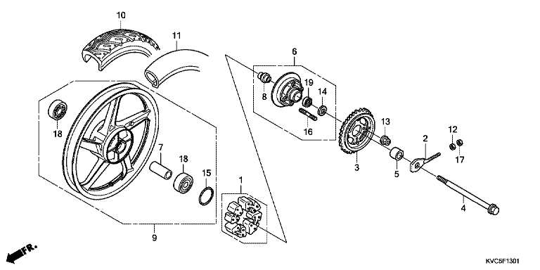 REAR WHEEL