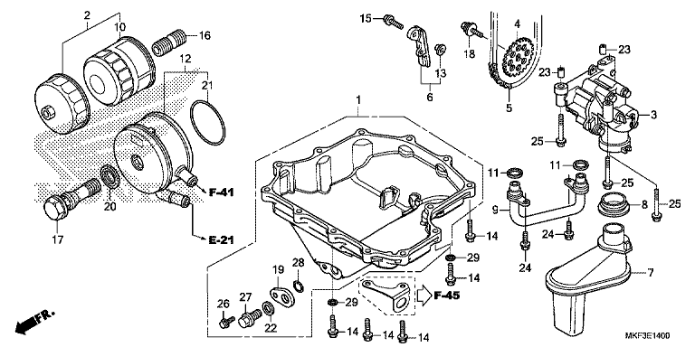 OIL PAN/OIL PUMP