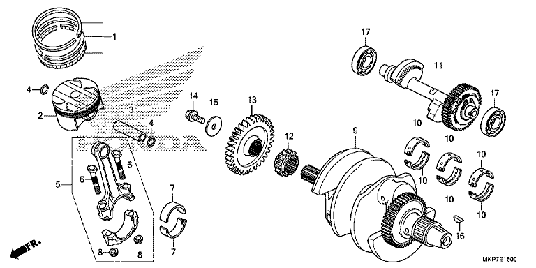 CRANKSHAFT/PISTON