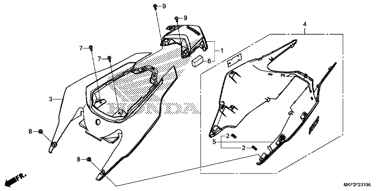 REAR COWL