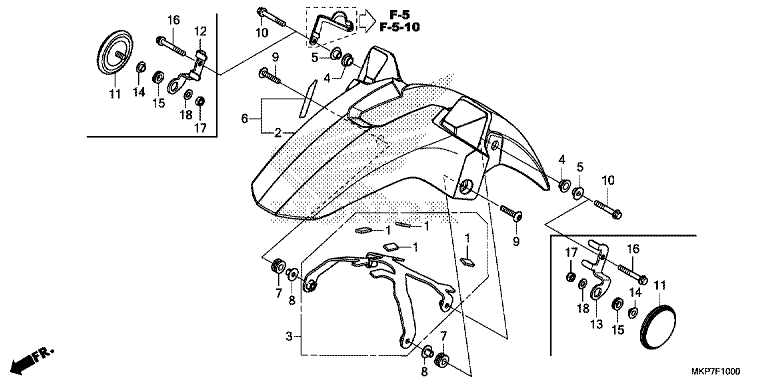 FRONT FENDER