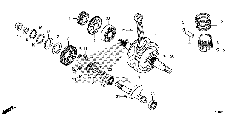 CRANKSHAFT/PISTON