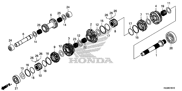 FINAL DRIVE SHAFT