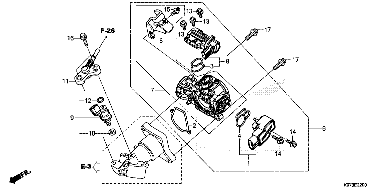 THROTTLE BODY/FUEL INJECTOR