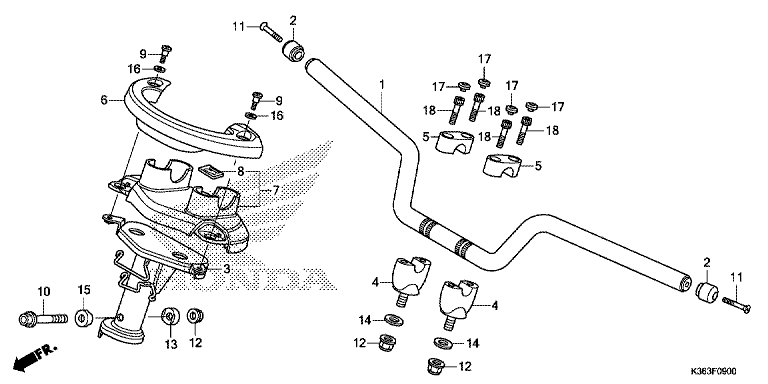 HANDLE PIPE/HANDLE COVER