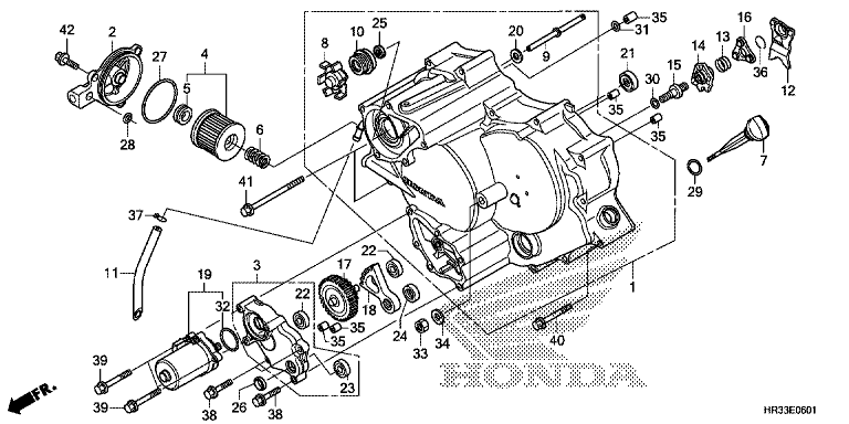 FRONT CRANKCASE COVER