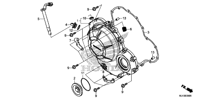 RIGHT CRANKCASE COVER