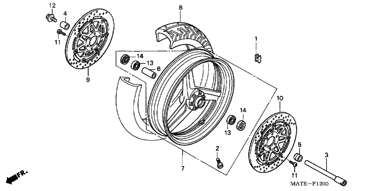 FRONT WHEEL