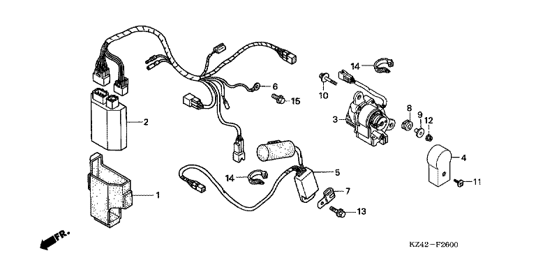 C.D.I UNIT/SERVO MOTOR