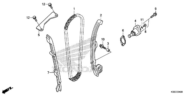 CAM CHAIN/TENSIONER