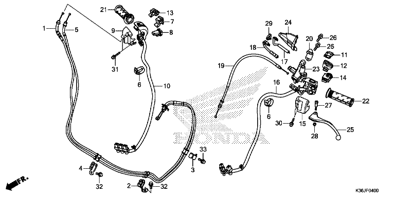 HANDLE LEVER/SWITCH/CABLE