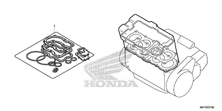 GASKET KIT A - TOP END