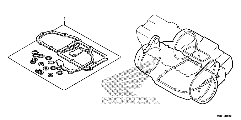 GASKET KIT B - BOTTOM END