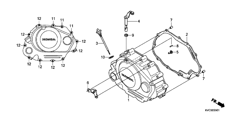 RIGHT CRANKCASE COVER