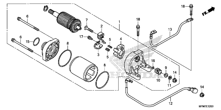 STARTING MOTOR