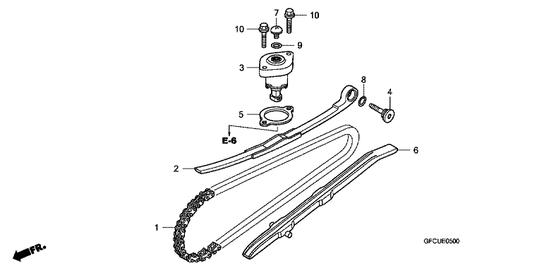 CAM CHAIN/TENSIONER