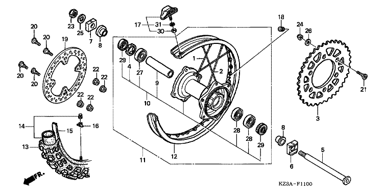 REAR WHEEL