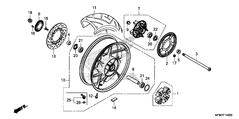 REAR WHEEL